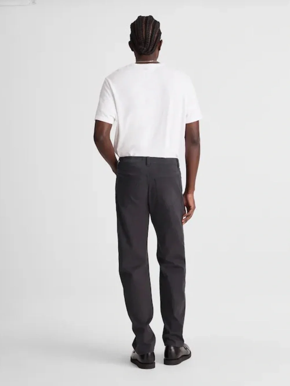 Madewell The Allday 1991 Straight-Leg Pant in Warm Charcoal SZ 31 New $138 NW539